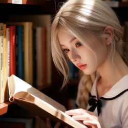 Lôi Hy Ngân – Cô gái AI dịu dàng với mái tóc bạch kim