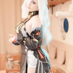 Loli Sama – Cosplay mỹ hồ ly phồn thực gợi cảm