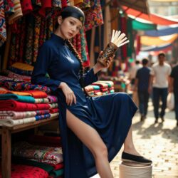 Tưởng San San – Bộ ảnh của một thầy phong thủy gợi cảm